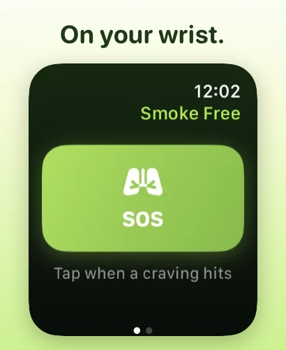 On your wrist.